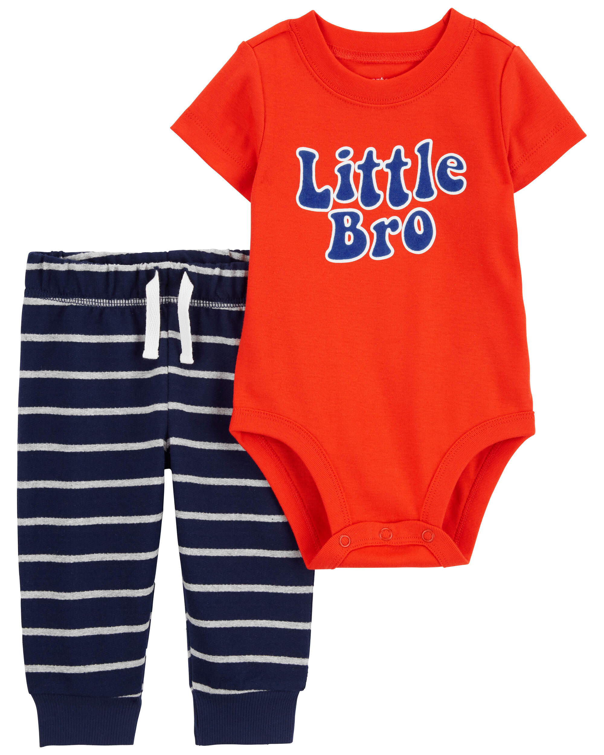 Baby 2-Piece Little Bro Bodysuit Pant Set