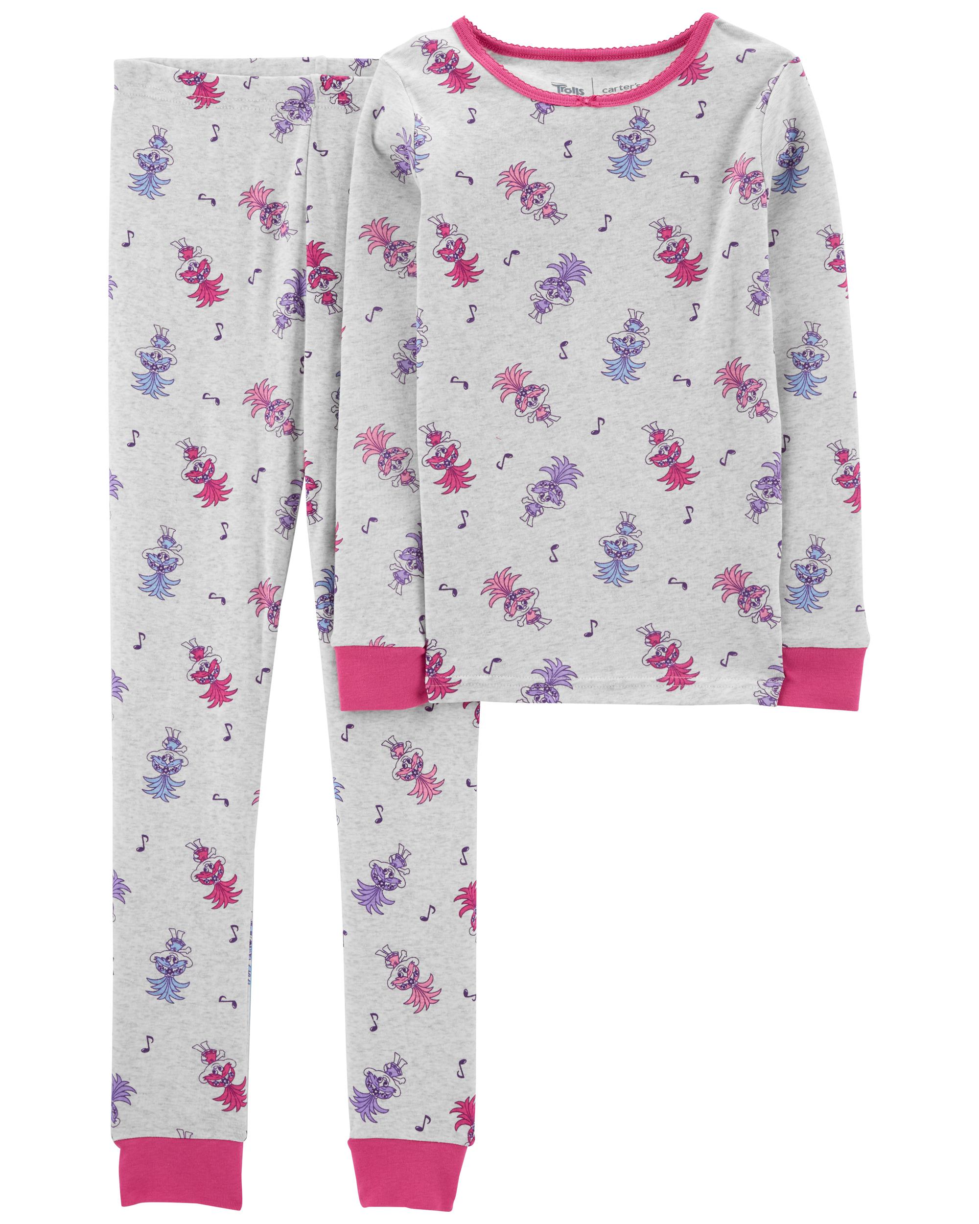 Kid 2-Piece Trolls™100% Snug Fit Cotton Pyjamas
