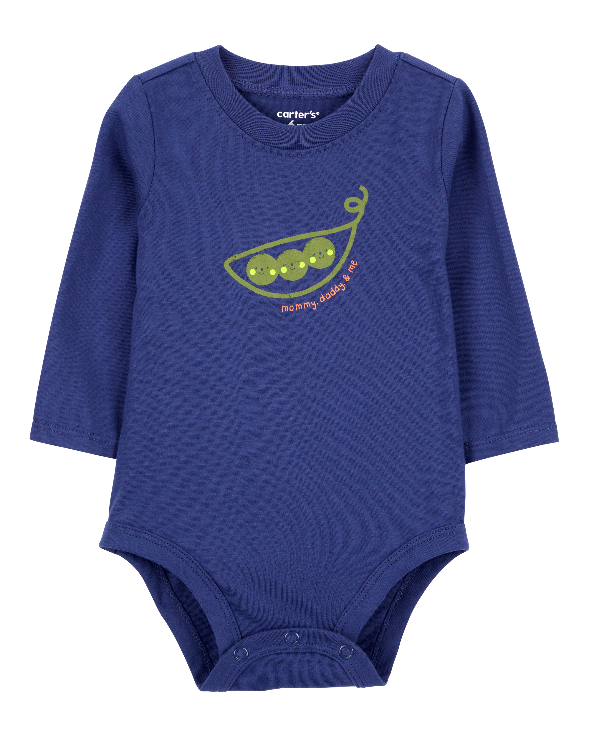 Baby Mommy, Daddy & Me Peas Collectible Bodysuit